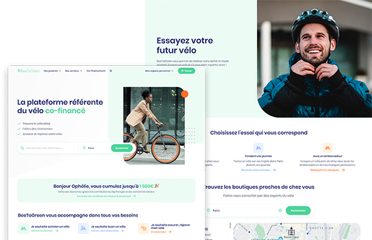Screenshot of the use case BeetoGreen