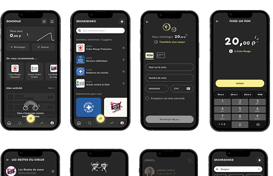 Screenshot of the use case Mon ami Poto