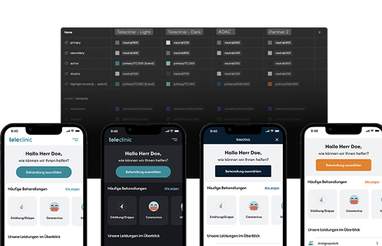 Screenshot of the use case Teleclinic